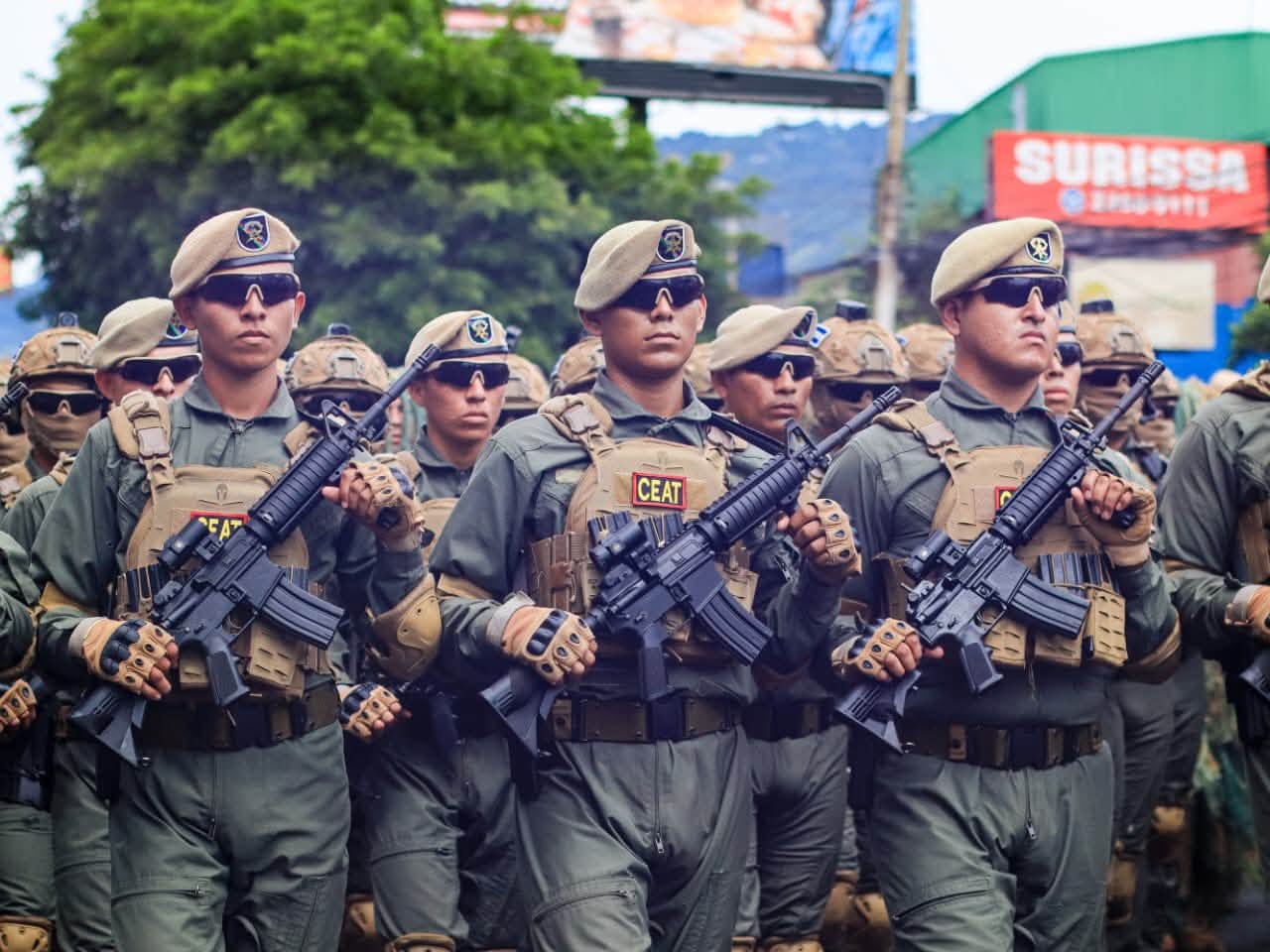 450 Salvadoran troops already deployed in Haiti